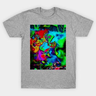 Spring Mood Hippie Abstract Graffiti T-Shirt